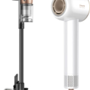 Вертикальный пылесос Cordless Vacuum Cleaner Z20 + Фен Dreame hairdryer Glory White 21век