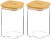 Набор емкостей для хранения Crystal glass / 360071 21век