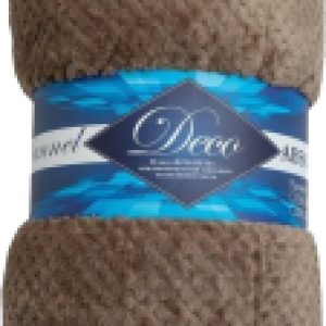 Плед Deco Ромбики Фланель 200x220 / 93409 21век