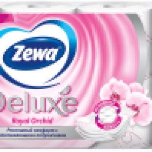 Туалетная бумага Deluxe Орхидея 3х слойная 21век