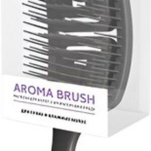 Расческа-массажер Detangler Wet & Dry Rectangular Grape / 14-2028 21век