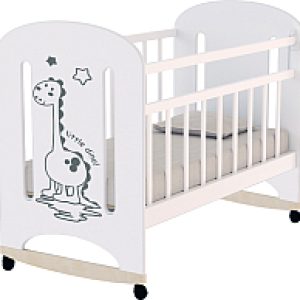 Детская кроватка Dino колесо-качалка 21век