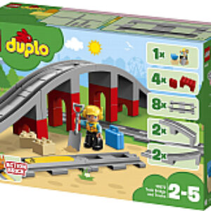 Конструктор Duplo Железнодорожный мост 10872 21век