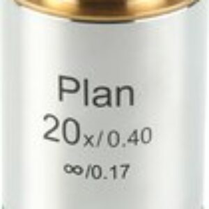 Объектив для микроскопа 20х/0.4 Plan беск/0.17 27856 21век