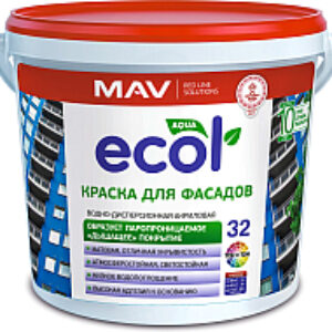 Краска Ecol ВД-АК-1032 фасадная 21век