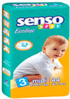 Подгузники детские Ecoline Midi 3 21век