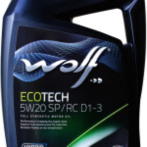 Моторное масло EcoTech 5W20 SP/RC D1-3 / 16174/5 21век