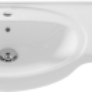 Умывальник со смесителем Erica 70 / S-UM-ERI70-1-W + 63034 21век