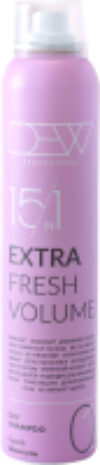 Сухой шампунь для волос Extra Fresh Volume Dry Shampoo 15в1 21век