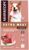 Сухой корм для собак Extra Meat для взр. собак средних пород говядина / 1010024080 21век