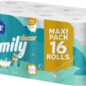 Туалетная бумага Family Decor 3х слойная 21век