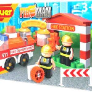 Конструктор Fireman Пожарная машина и пожарный гидрант / 739 21век