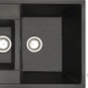 Мойка кухонная со смесителем Forma R + смеситель W4998-3-22 21век