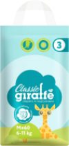 Подгузники детские Giraffe Classic M 6-11кг / 429693 21век