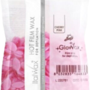 Воск для депиляции Glowax Cherry Pink Горячий пленочный Вишня в гранулах 21век