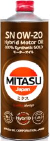 Моторное масло Gold Hybrid SN 0W20 / MJ-102h-1 21век