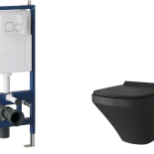 Унитаз подвесной с инсталляцией GR-4440BMS+900.K31.01.000+700.K31.02.000.000 21век