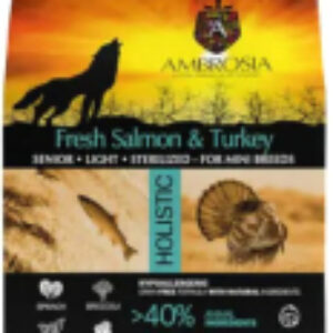 Сухой корм для собак Grain Free для пожилых мини-пород лосось и индейка / U/ASTM1.5 21век