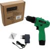 Аккумуляторная дрель-шуруповерт Green 12-Li-ion / 063-4041 21век