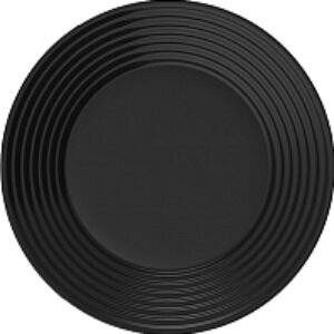 Тарелка столовая глубокая Harena Black L7610 21век