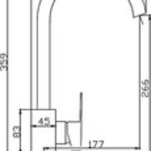 Смеситель HB70802 21век