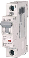 Выключатель автоматический HL-B10/1 1P 10A B 4.5кA 1M / 194719 21век