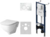 Унитаз подвесной с инсталляцией I012709.0101 + X-Joy C851701SC 21век