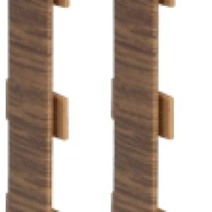 Соединитель для плинтуса Indo 12 Дуб Темный 21век