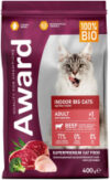 Сухой корм для кошек Indoor Big Cats с говядиной и курицей с доб. брокколи / 7173693 21век