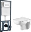 Унитаз подвесной с инсталляцией Kehlbach 004 GL-WT + Marberg 410 SE 21век