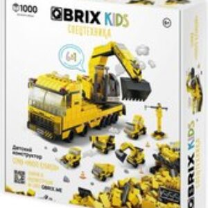 Конструктор Kids. Много кубиков. Спецтехника 32004 21век