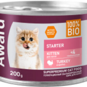 Влажный корм для кошек Kitten Паштет из индейки / 2540430 21век