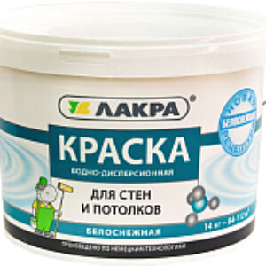 Краска Для стен и потолков водно-дисперсионная 21век