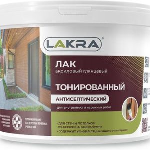 Лак ВД тонированный 21век