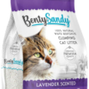 Наполнитель для туалета Бентонит комкующийся Lavender Color Granules 21век