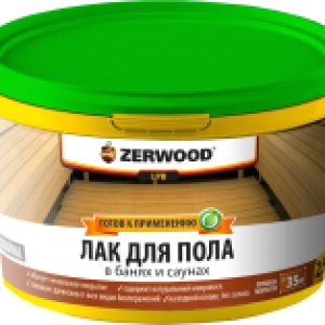 Лак LPB с воском для бань и саун 21век