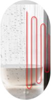 Зеркало Led 50x100 / LED.50.100.AF.4K 21век