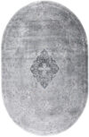 Коврик Leda A813A-AGREY-CREAM-OVAL 21век