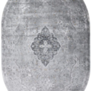 Коврик Leda A813A-AGREY-CREAM-OVAL 21век