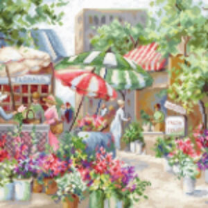 Набор для вышивания Цветочный рынок / LETI978 21век