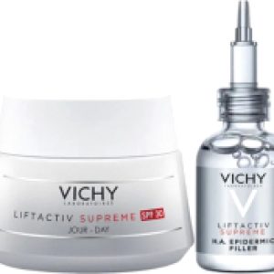 Набор косметики для лица Liftactiv Supreme Крем SPF30 50мл+Сыворотка д/лица Гиалурон 30мл 21век