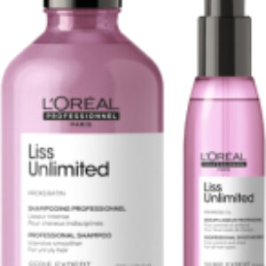 Набор косметики для волос Liss Unlimited Масло 125мл+Шампунь 300мл 21век