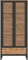 Шкаф с витриной Loft REG2W1S 21век