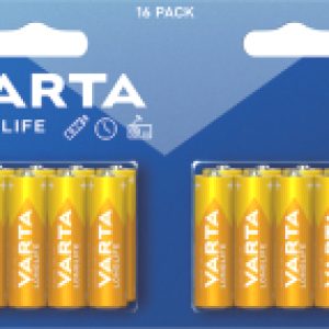 Комплект батареек Longlife 16 AA LR6 / 4106214416 21век