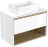 Тумба под умывальник Louna 80 / SP-SZ-LOU80-BL/Wh 21век