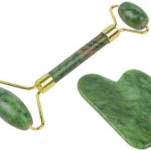 Массажный набор для лица Массажный ролик+Скребок гуаша LT12 21век