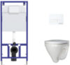 Унитаз подвесной с инсталляцией Attica SL DM ATCSLWH0104 + 525 040000 + L1 040011 21век