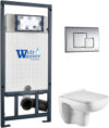 Унитаз подвесной с инсталляцией Marberg 507 + Kehlbach 004 GL-WT + Mar 507 SE 21век