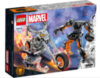 Конструктор Marvel Super Heroes Робот и мотоцикл Призрачного Гонщика 76245 21век