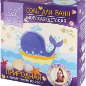 Соль для ванны Детская морская природная 21век